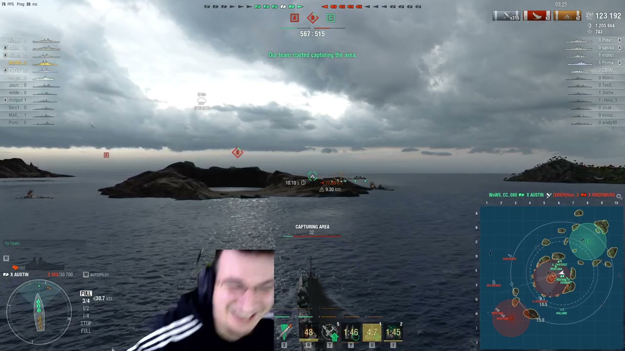 Austin is fine xD - World of Warships