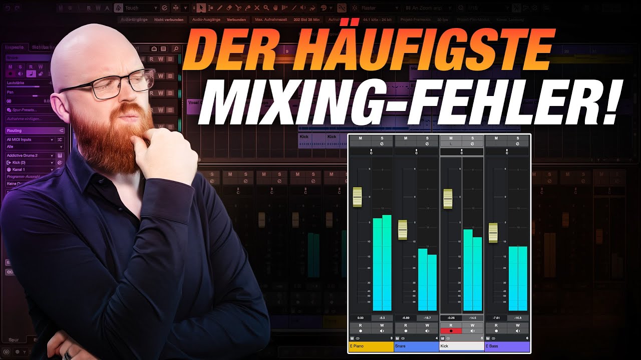 Abmischen lernen: Finde die perfekten Lautstärkeverhältnisse für deinen Song 🎛
