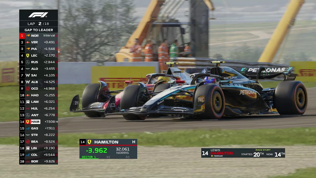 🏁 LIVE Sprint Race F1 26 Game Hungarian GP 2026 🇭🇺 | Hamilton vs Norris #HungarianGP