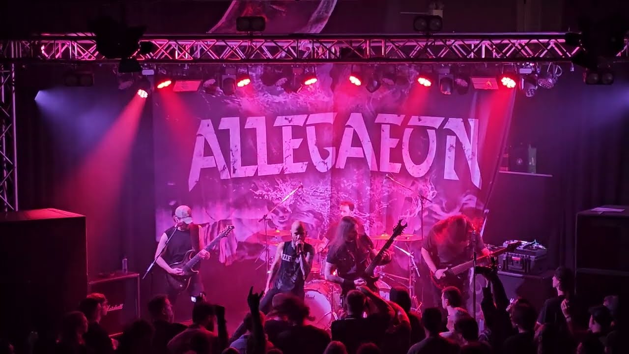 Allegaeon LIVE @ Metro Social, Sydney, 7 March 2026