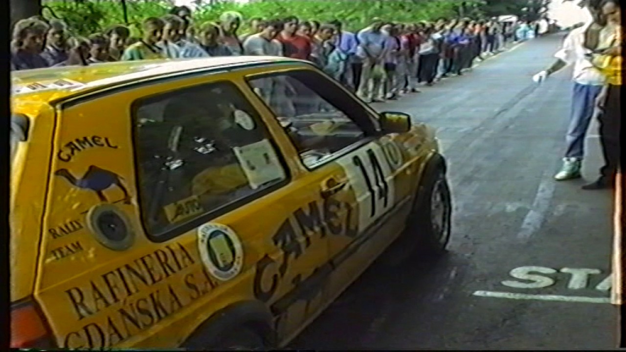 Rajd Polski 1992 cz.2 Bublewicz na starcie w Jodłowniku !