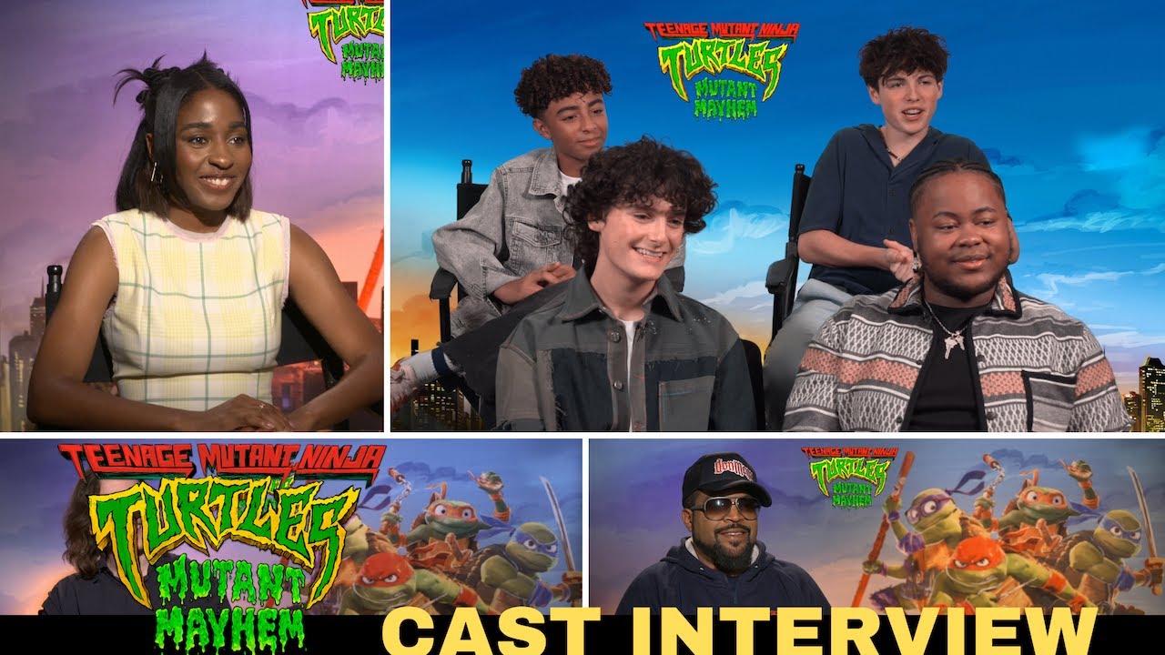 Teenage Mutant Ninja Turtles: Mutant Mayhem Cast Interview