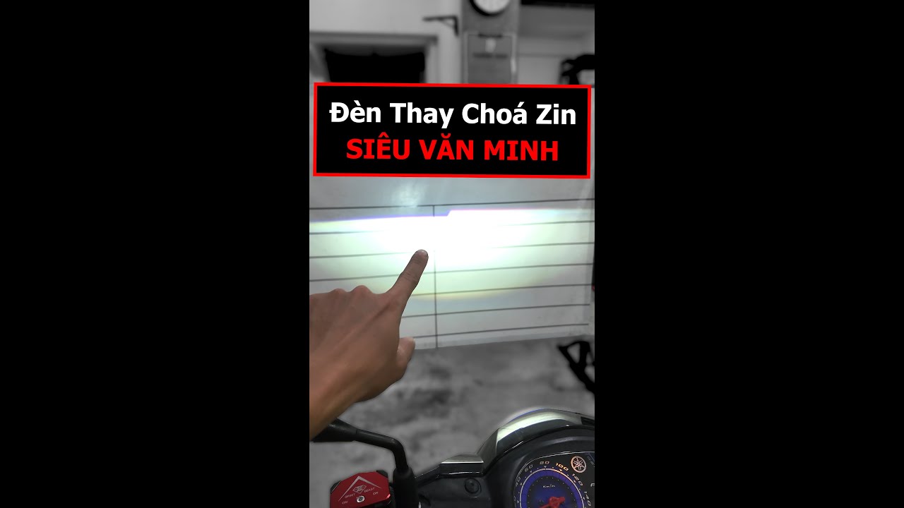 Đ&egrave;n Bi Cầu Thay Cho&aacute; Zin Si&ecirc;u Văn Minh #xos #xeomshop #shorts