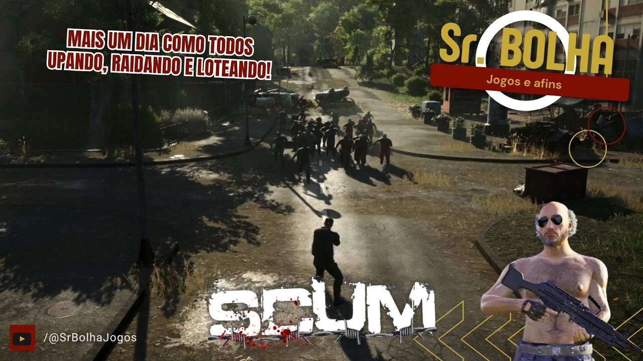 Live SCUM -  MAIS UM DIA OU MENOS UM DIA!!