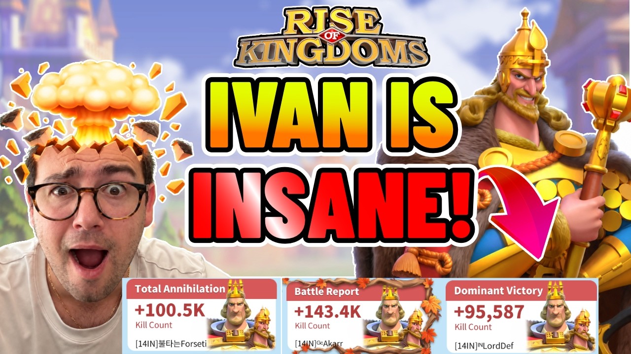 The KVK Reports Are IN - Ivan is BROKEN! | Rise of Kingdoms