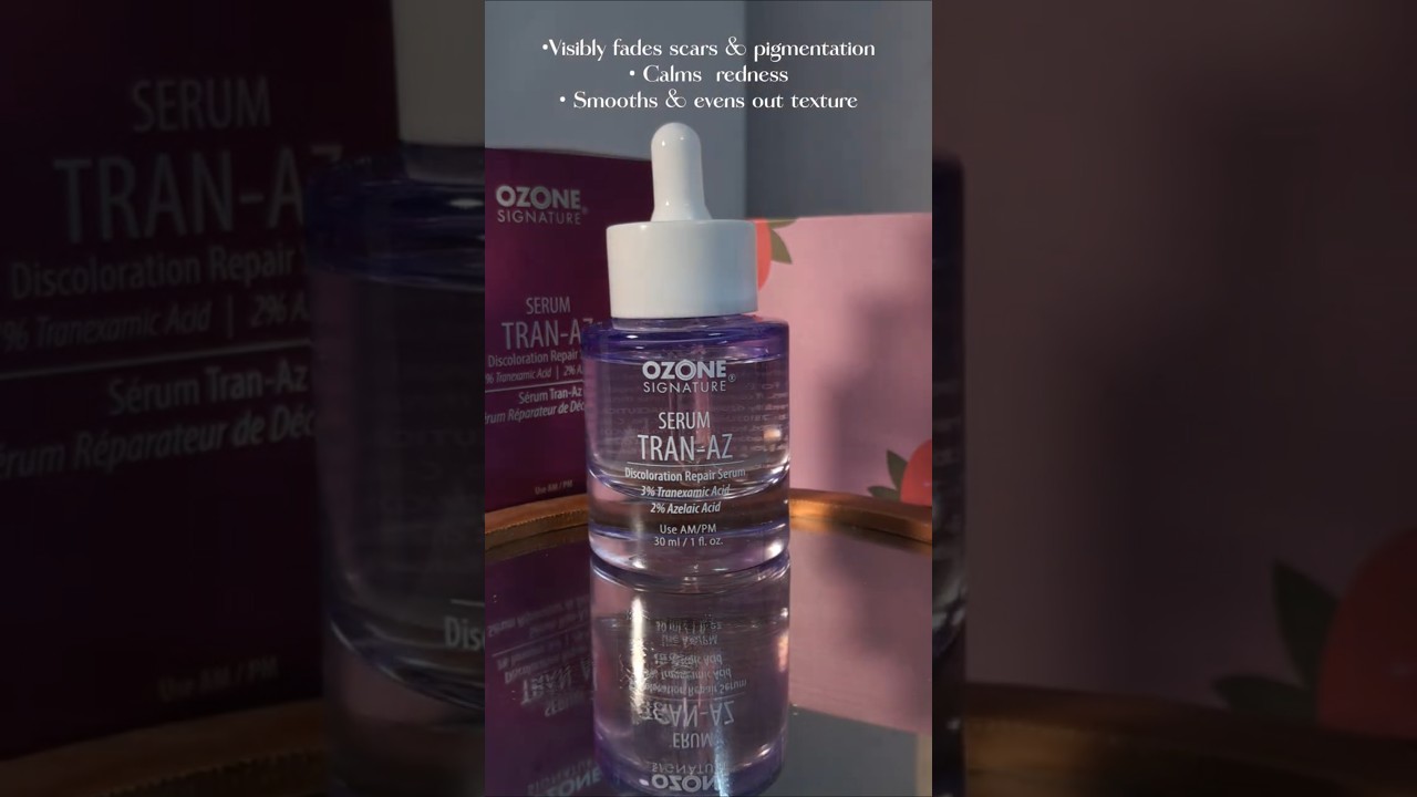 OZONE TRAN- AZ DISCOLORATION REPAIR SERUM | A MAGICAL PRODUCT FOR YOUR SKIN 🫧 #shorts