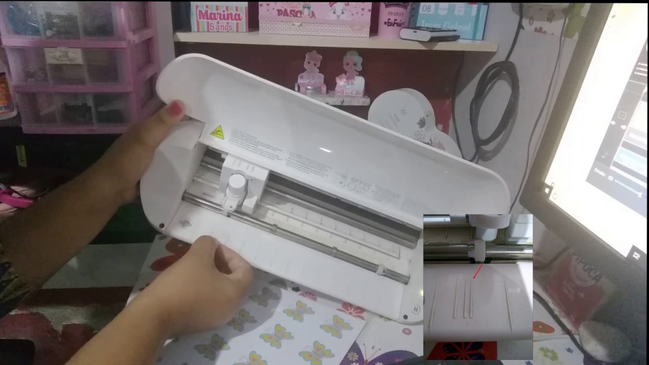 DIY - Cortando sem marca de registro - Silhouette Portrait