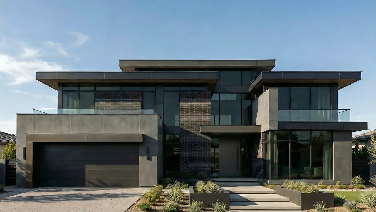 От сырого к изысканному: строительство роскошного дома в стиле Industrial Loft (Полный таймлапс)