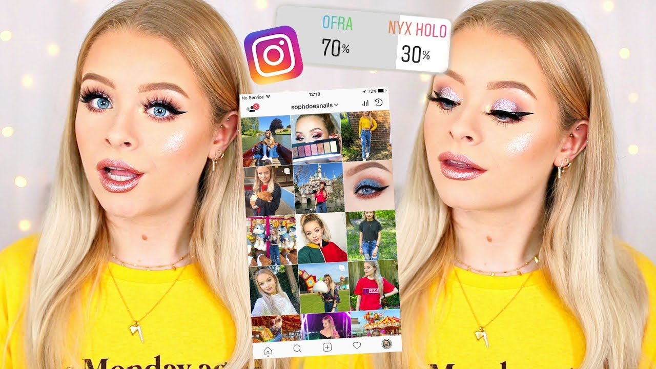 INSTAGRAM CHOOSES MY MAKEUP | sophdoesnails