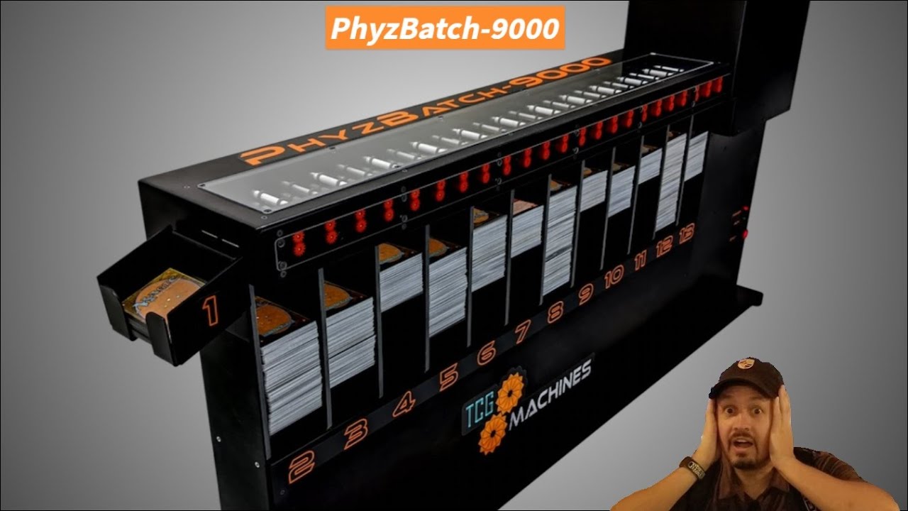 The most AMAZING card sorting machine EVER?!?