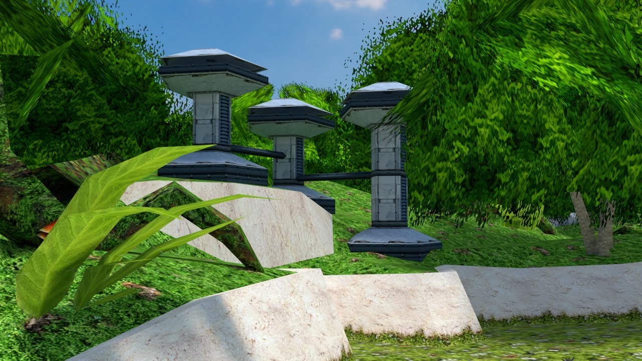 Phantasy Star Online - Forest 1 - Revisited in 360° VR (Interactive Video)