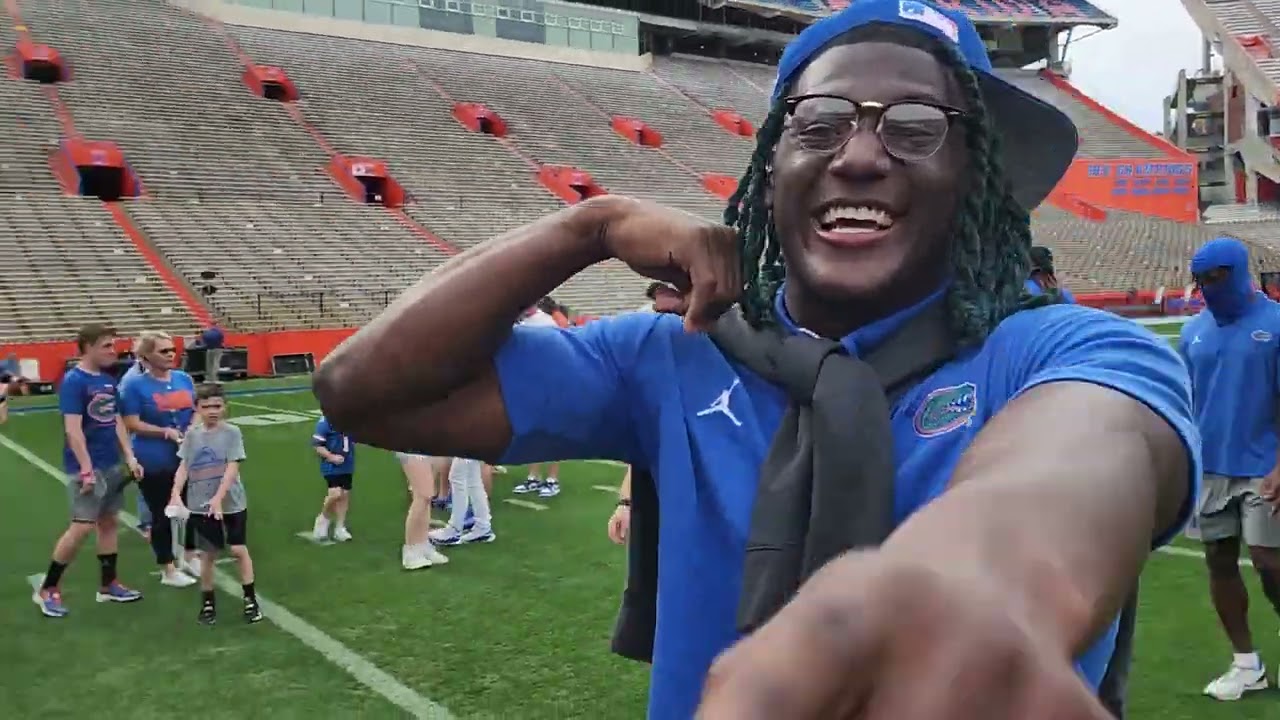 4/14/2022 Florida Football Spring Game Gator Walk (from the field)
