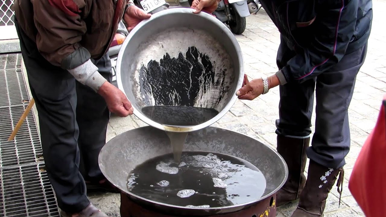 水路大隊 學習鹼油製法
