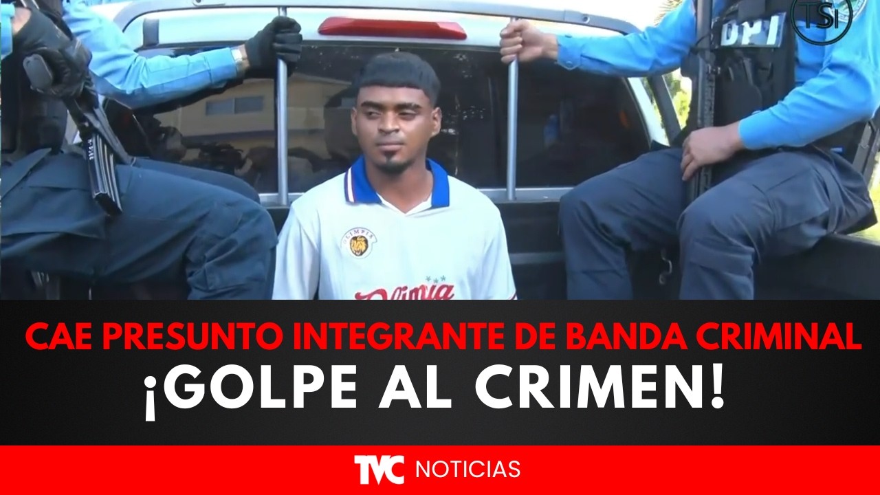 ¡Golpe al crimen! Cae presunto integrante de banda criminal por asesinato en la colonia Nueva Suyapa
