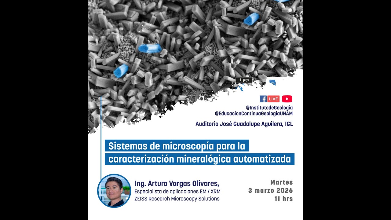 Sistemas de microscopía para la caracterización mineralógica automatizada