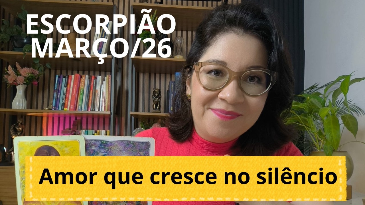 ♏ ESCORPIÃO: Amor que cresce no silêncio. Equilibre o Divino Feminino!