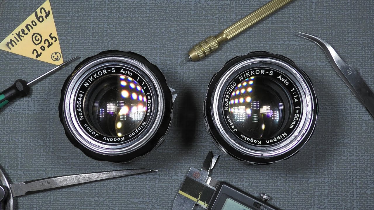Nikkor-S Auto NON-Ai 1:1.4 50mm VS. Nikkor-S Auto NON-Ai 1:1.4 50mm | снимите крепление