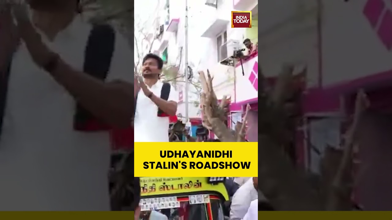 Deputy CM and DMK Candidate Udhayanidhi Stalin Holds roadshow | Tamil Nadu Elections 2026 | Chennai