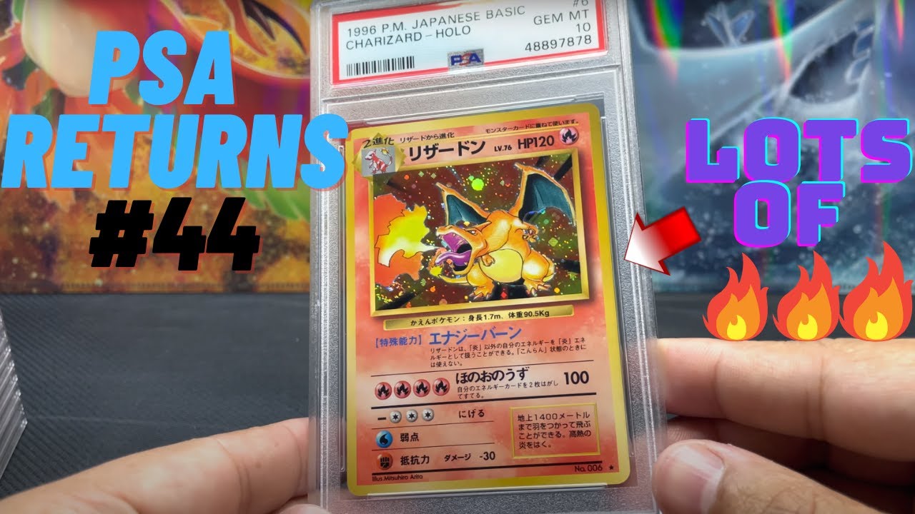 Pokemon Japanese PSA Returns #44 - Lots of Japanese/English Promos !!!