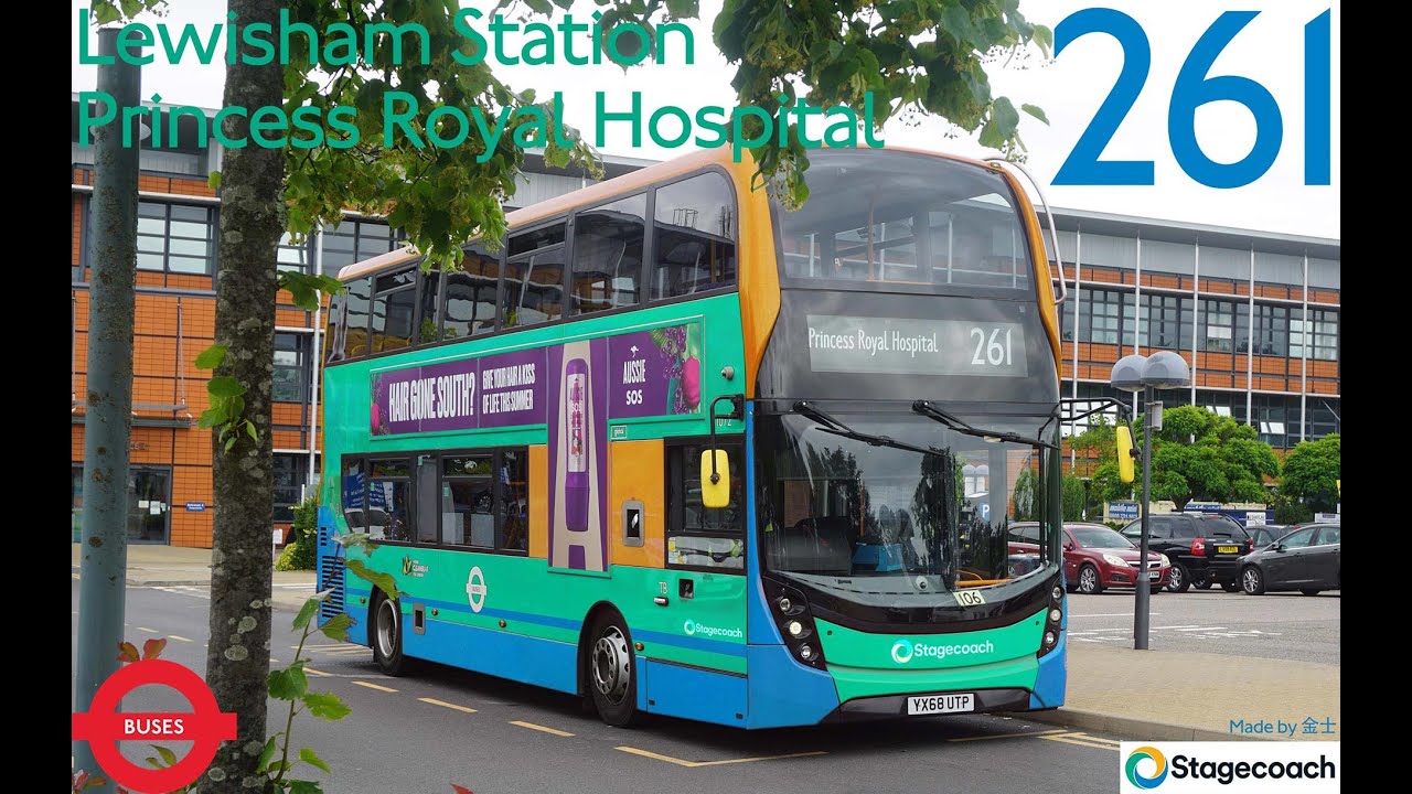 London Buses: Lewisham Station 261 Princess Royal Hospital
