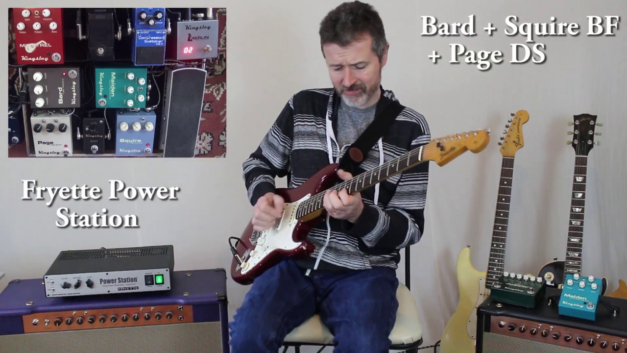 Kingsley Preamps/pedals into Fryette Power Station.
