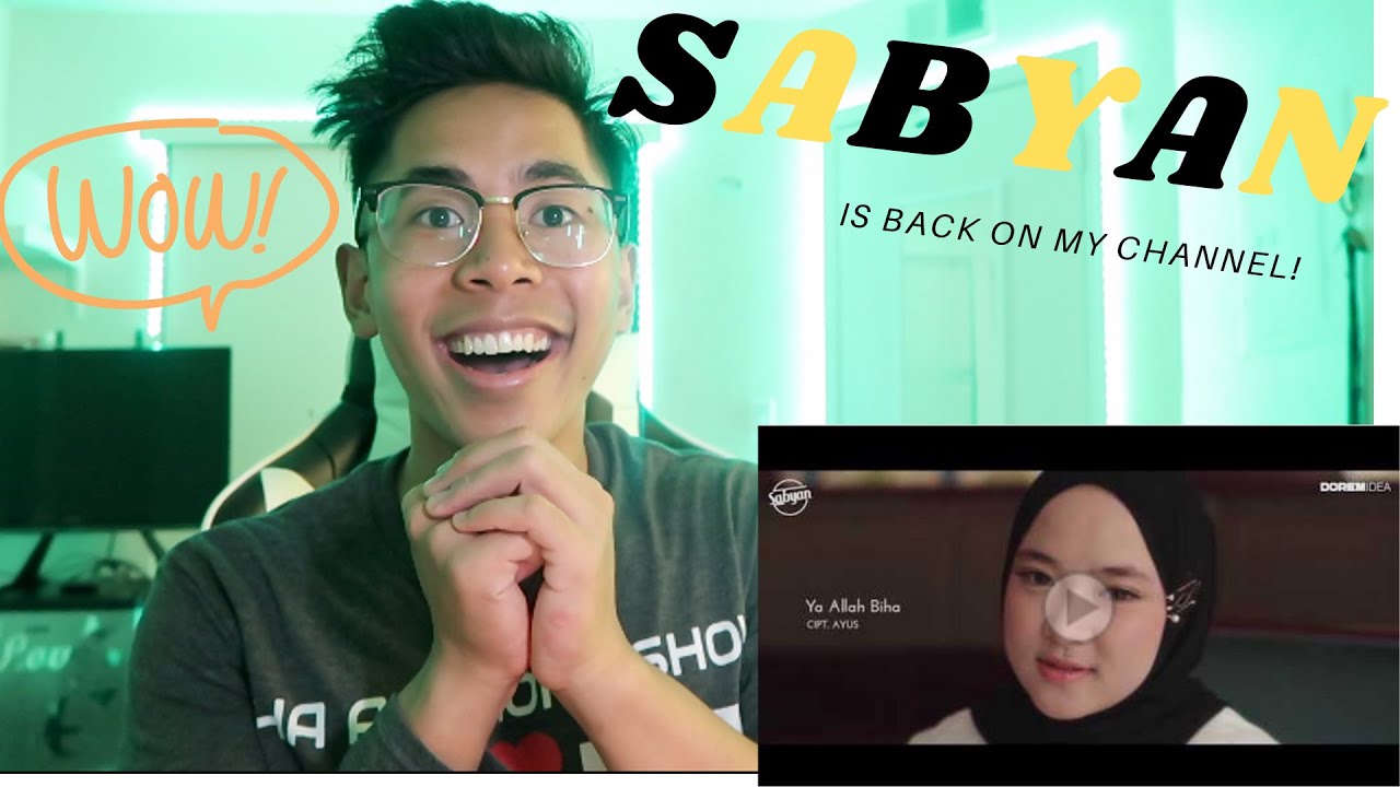 REACTION: YA ALLAH BIHA ​​- SABYAN (OFFICIAL M/V) (BACK ON MY CHANNEL!)