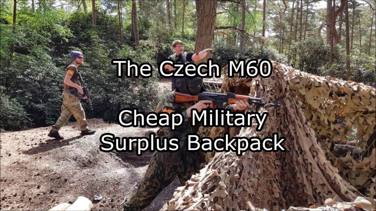 The Czech M60: Cheap Military Surplus Backpack