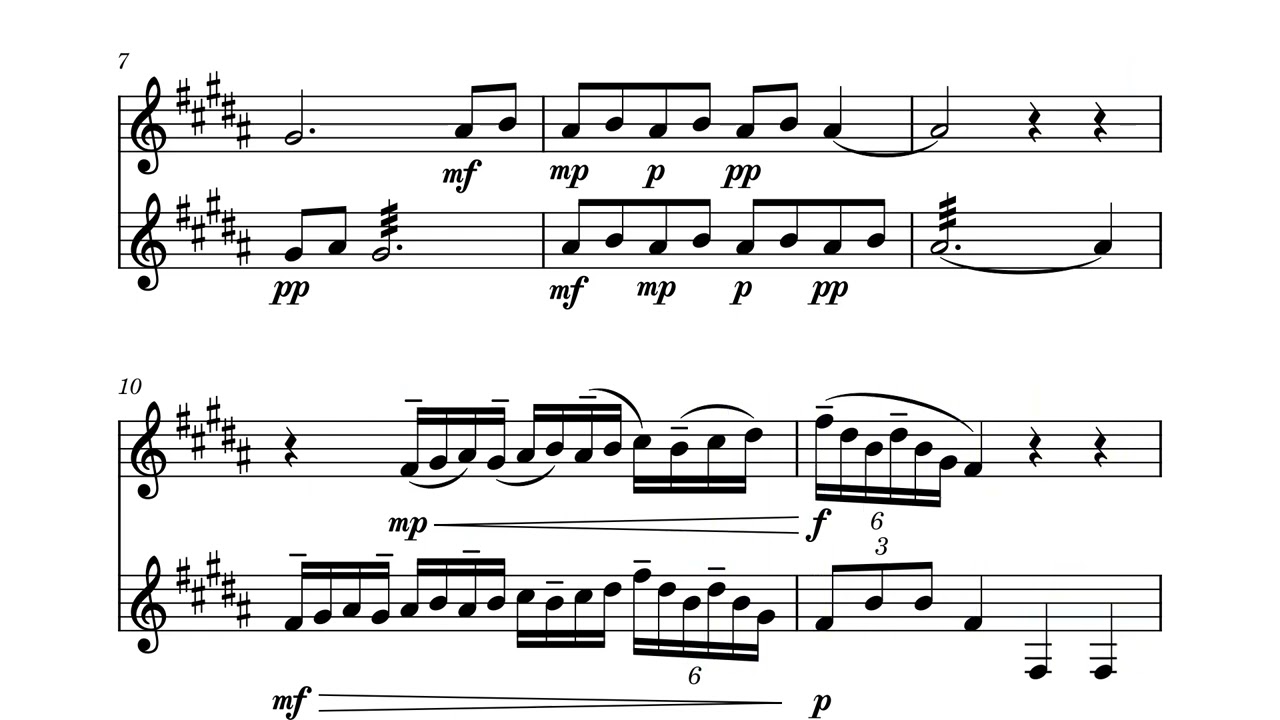 Echos – Oboe and Marimba Duet - Jackson Wolff