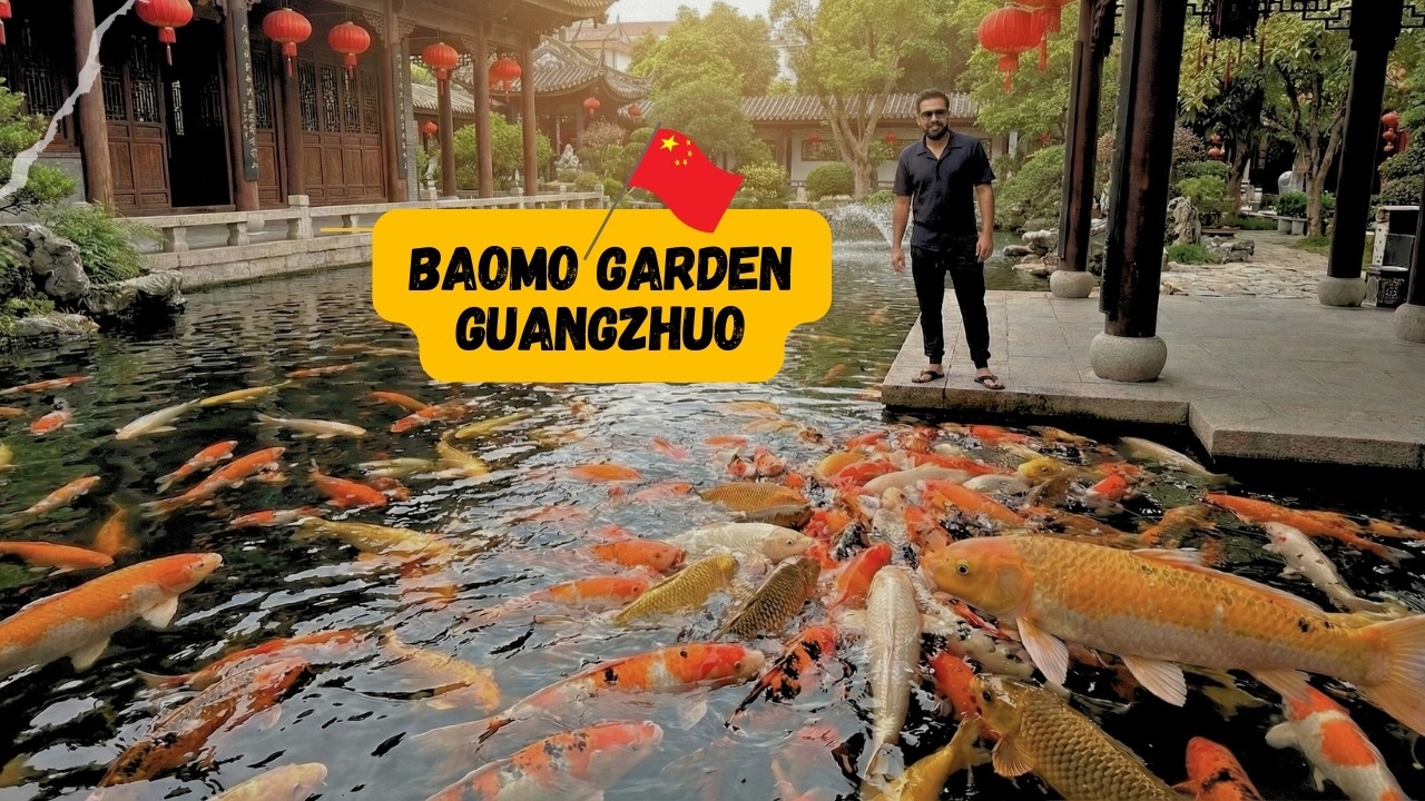 I Found a Temple Pond with Thousands of Giant Koi Fish! 🐟 | Walking Tour
