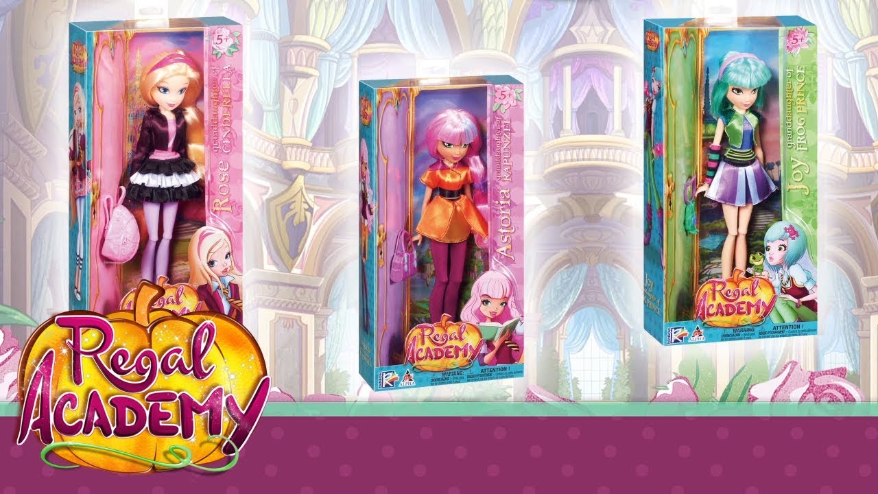 Regal Academy | Let’s discover Rose, Astoria, Joy and Vicky dolls!