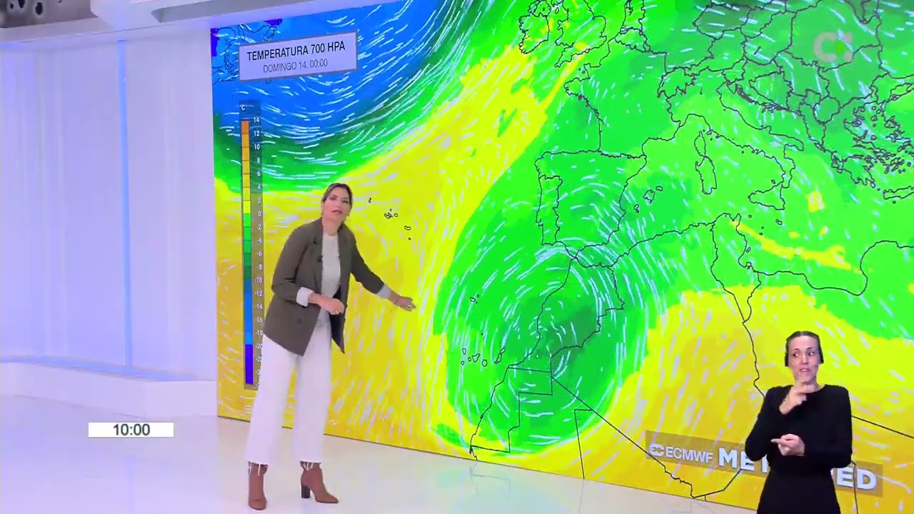 Fin de semana complicado: lluvia, viento, oleaje y nieve en Canarias