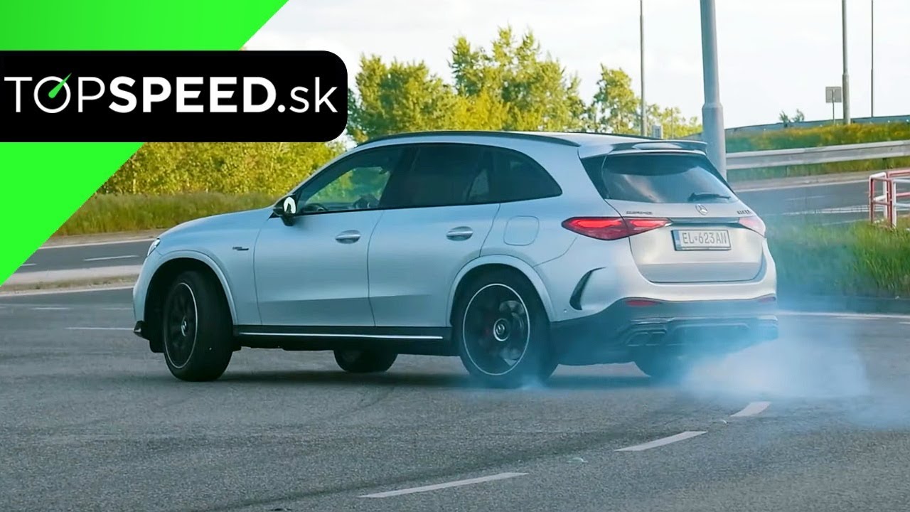 TEST Mercedes AMG GLC 63 S E Performance - SUV superšport!