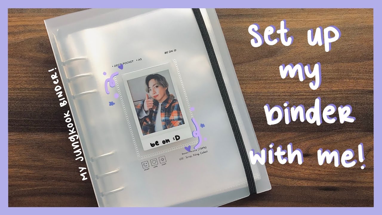 ☆Set Up My Photocard Binder With Me☆ || BTS Jungkook version