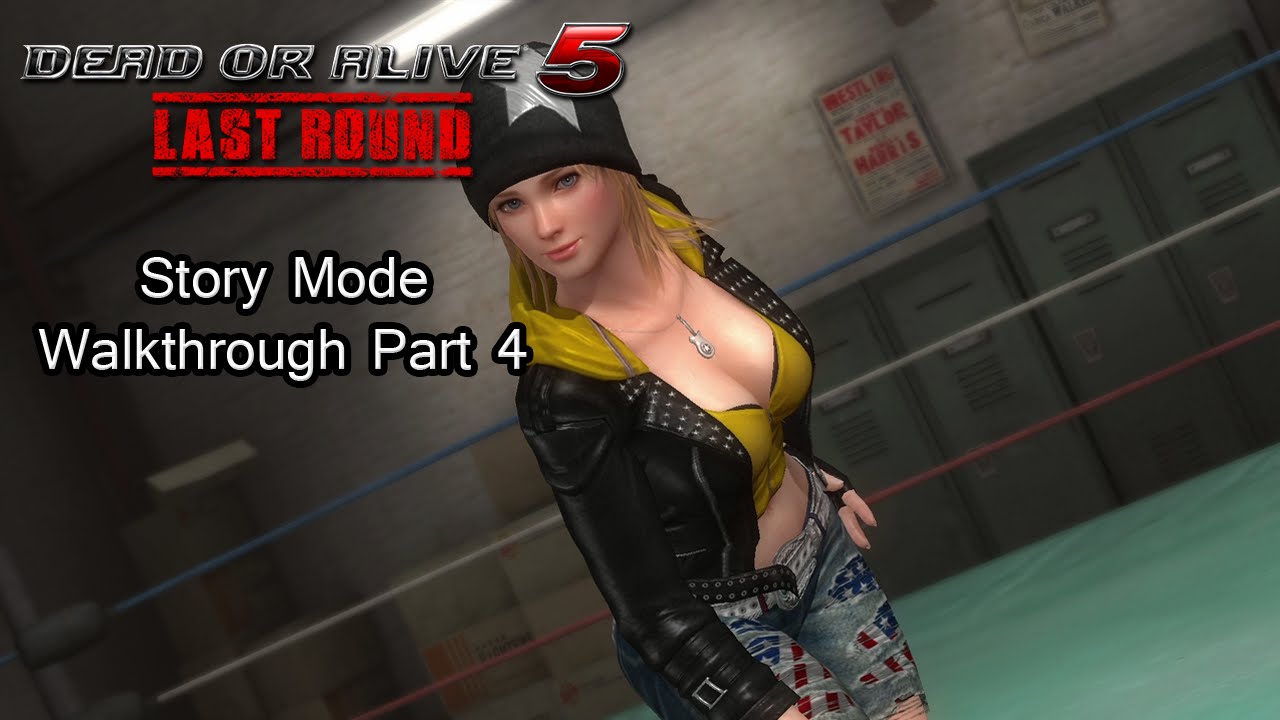 Dead or Alive 5 Last Round (PS4) Story Mode Walkthrough Part 4 [60 FPS]