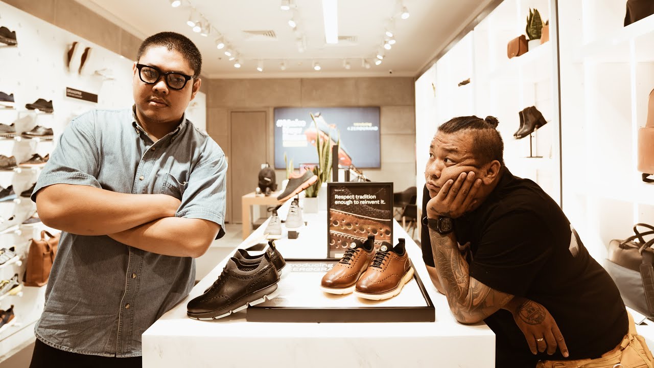 LẦN ĐẦU MANG GIÀY TÂY - Nam Phạm và Trần Long FapTV Mua Sắm ở GrandShop Cole Haan Việt Nam