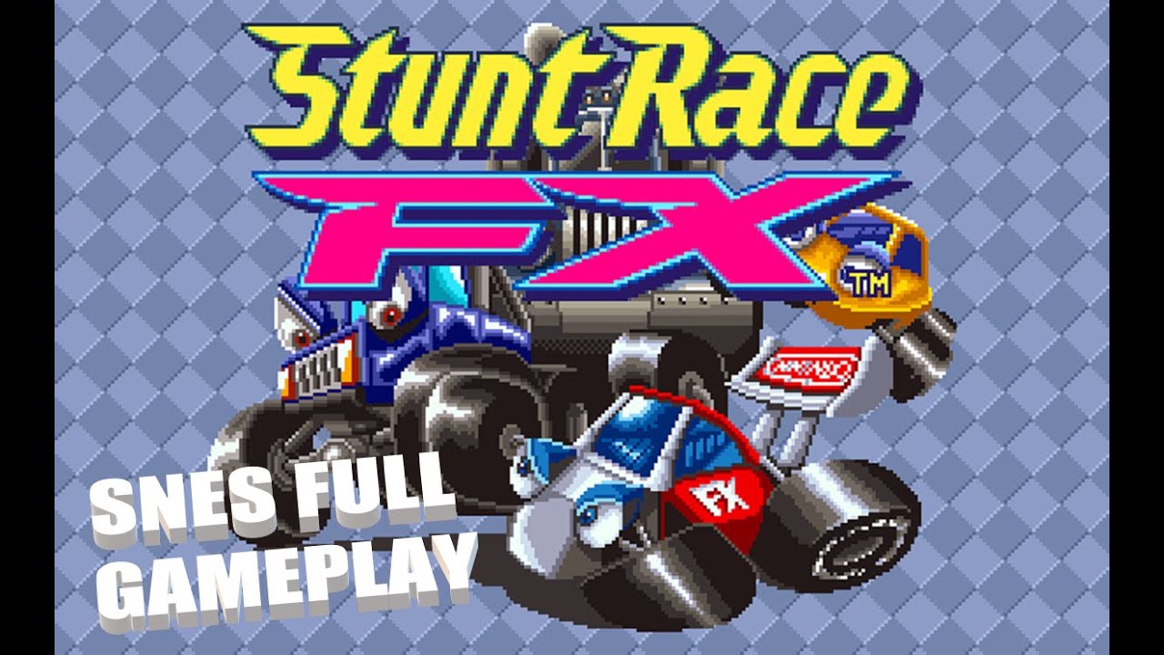 Stunt race FX SNES full gameplay