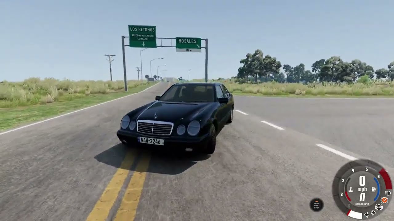 BeamNG.drive Mercedes Benz W210