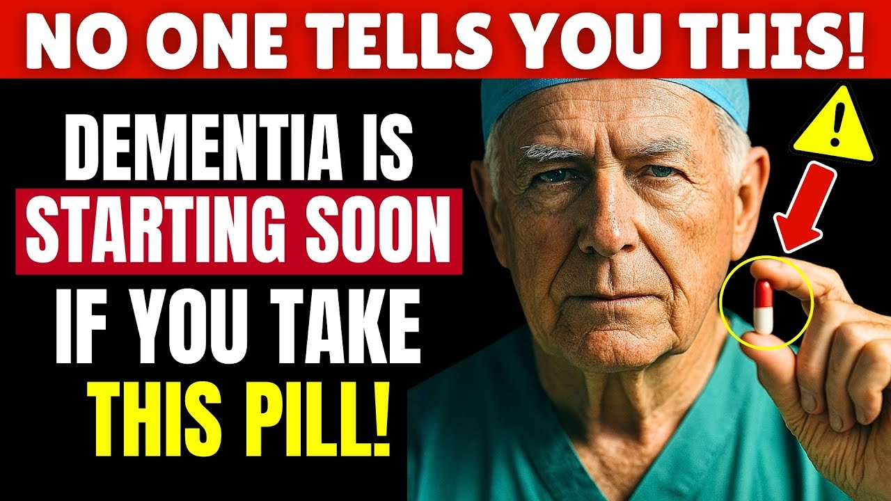 SENIORS, Beware! 9 Popular Medications That Trigger Rapid Dementia | Senior Health Tips