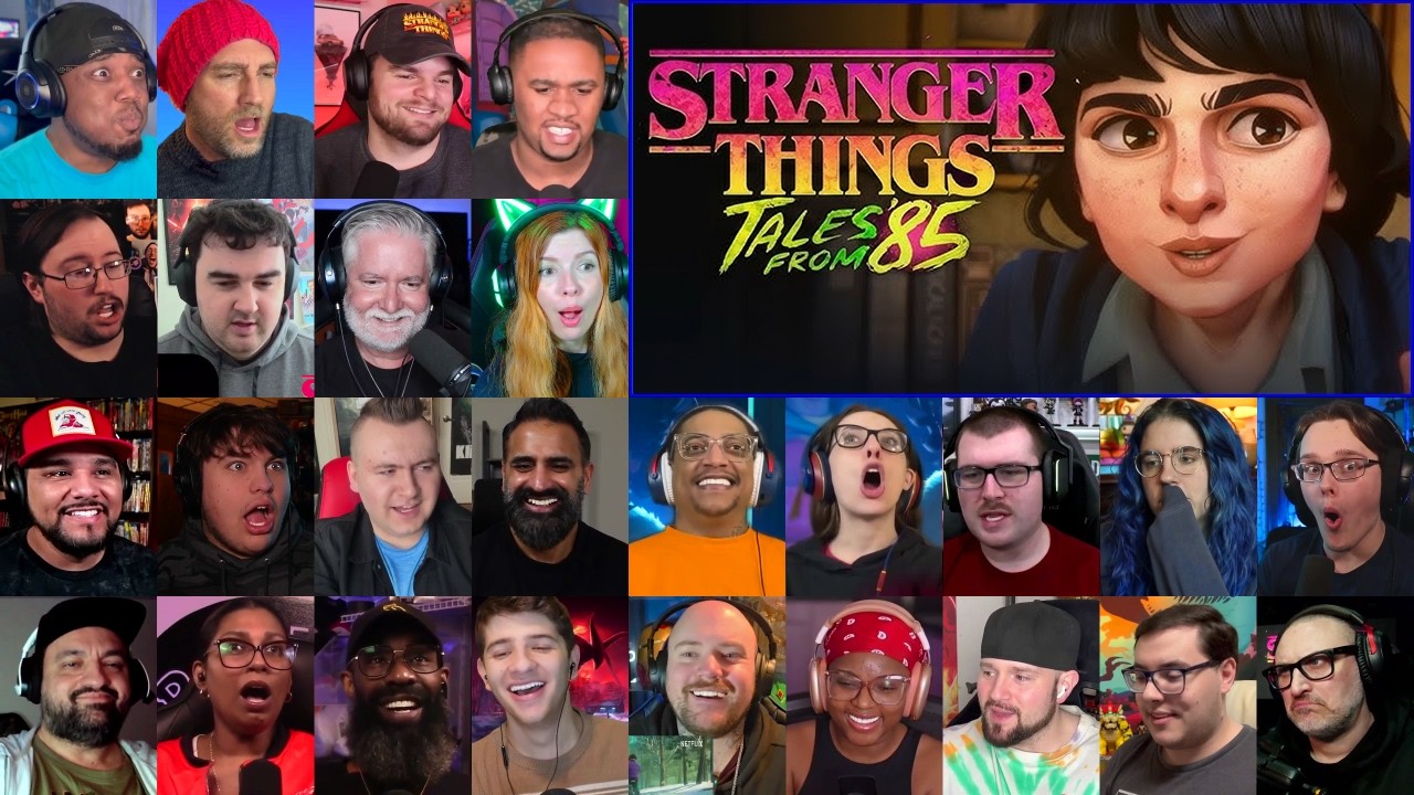 Stranger Things: Tales From ‘85 | Official Trailer | Reaction Mashup