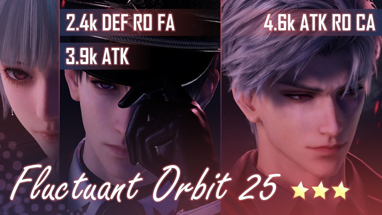 3* Fluctuant Open Orbit 25 - T1 Colonel | T2 Conqueror [F2P Account] | Love and Deepspace