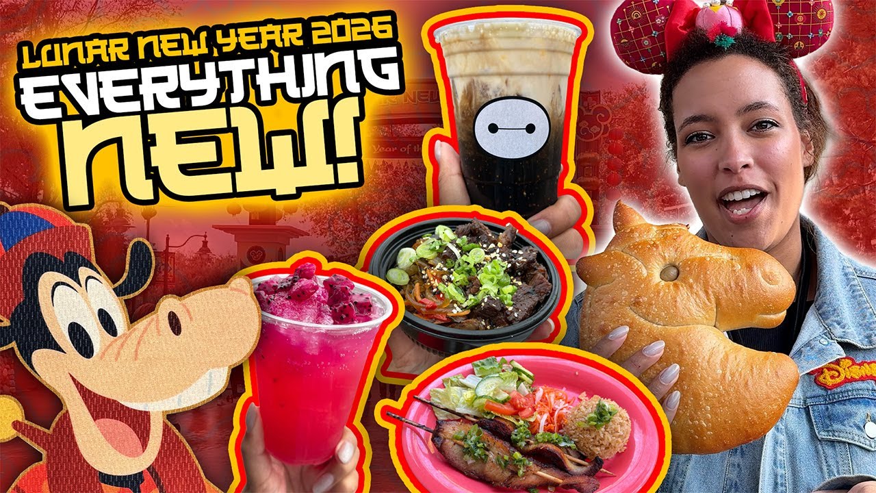 Lunar New Year 2026 Festival Food Review - Disney California Adventure