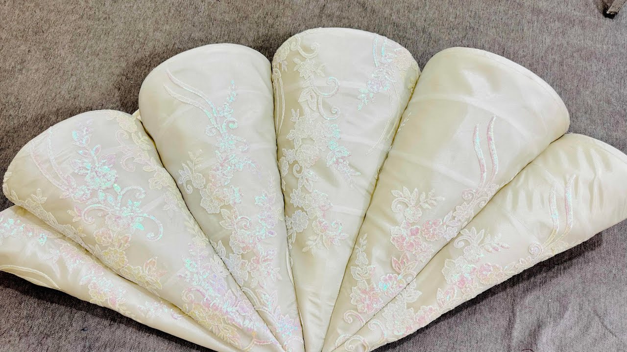 Cutting and stitching of a ballgown/panel gown for 5-6 years girls 