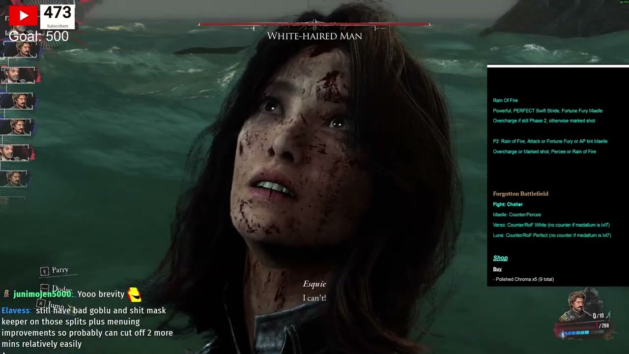 Expedition 33 Story Glitchless New Route Testing - February 1, 2026