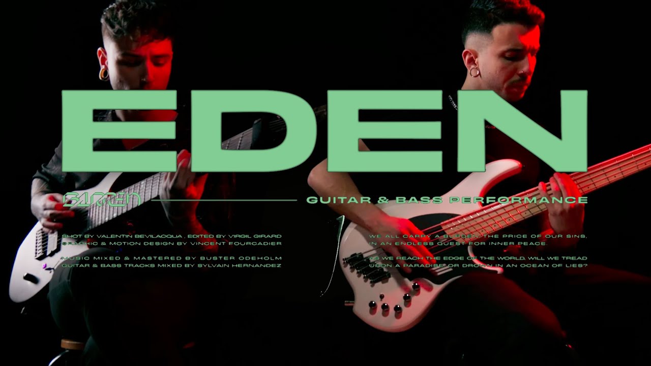 BARREN - EDEN (Guitar & Bass Performance)