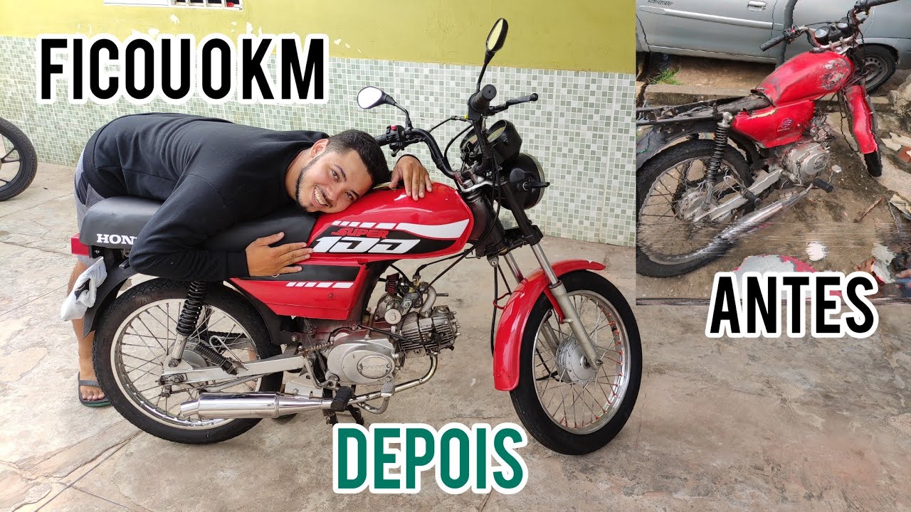 Reformei Minha Montadinha Super 100 Ficou a mais chave 🚀 da minha cidade Dafra super 100