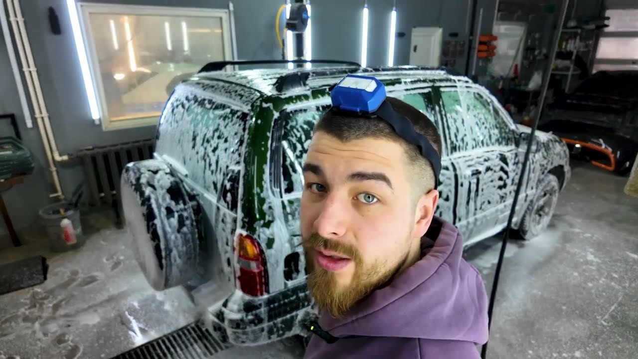 ID6 ЭЛЕКТРОБУС|Клеим Haval h9|Мойка шевроле|Детейлинг будни #26