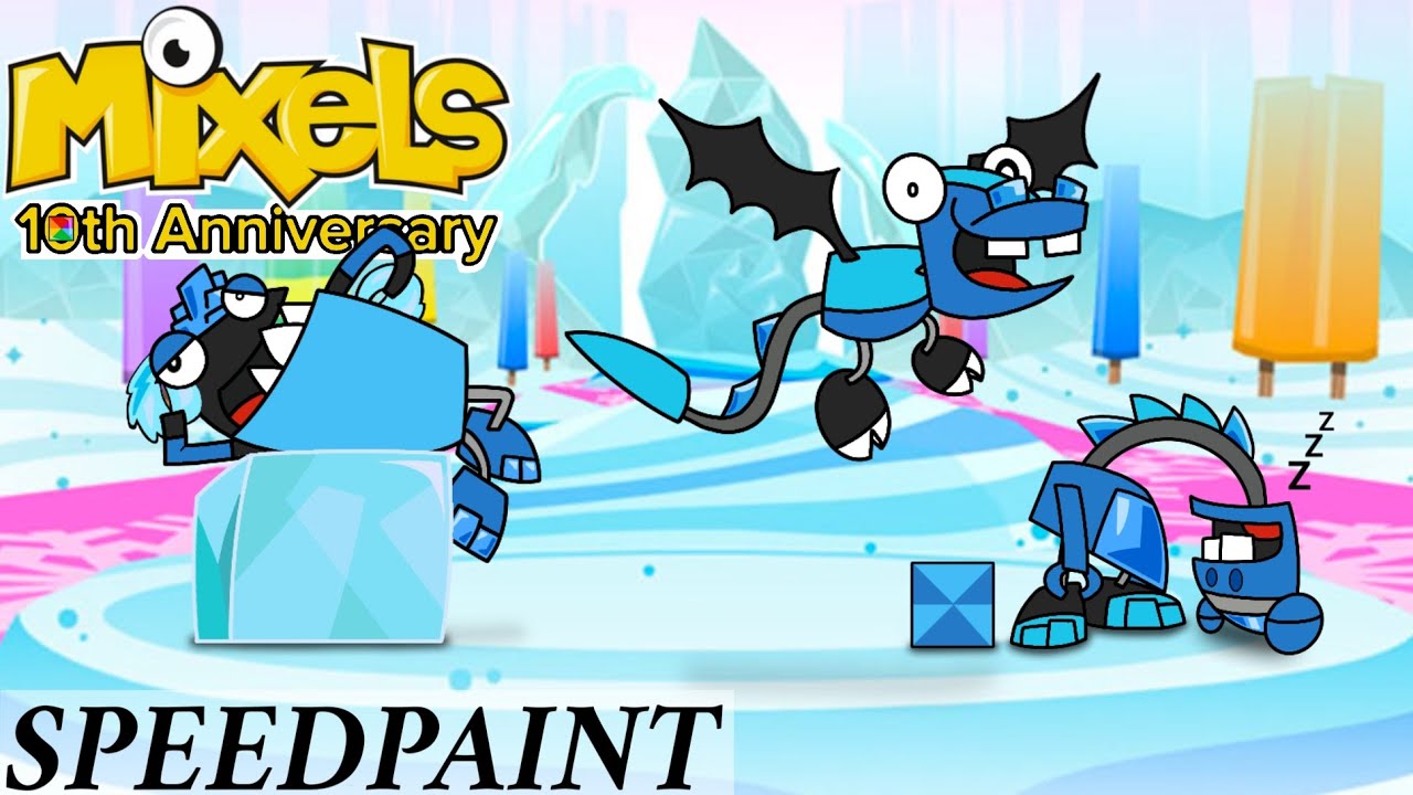 Mixels: The Frosticons (10th Anniversary, Speedpaint #145)