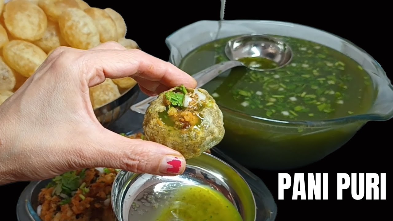 Pani Puri Recipe | Golgappa Banane Ka Aasan Tarika !” पानी पूरी - गोलगप्पे रेसिपी | Puchka #panipuri