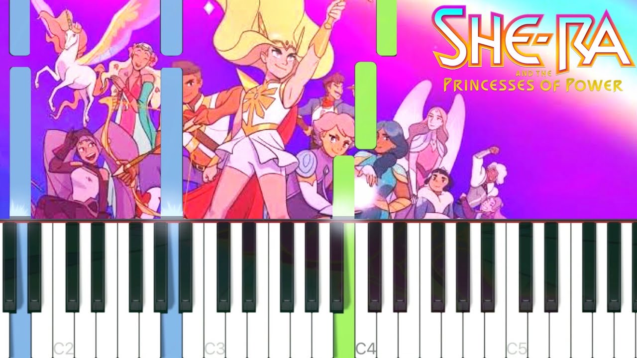 [She-Ra and the Princesses of Power] Warriors (Opening Theme) - Aaliyah Rose || Piano Tutorial