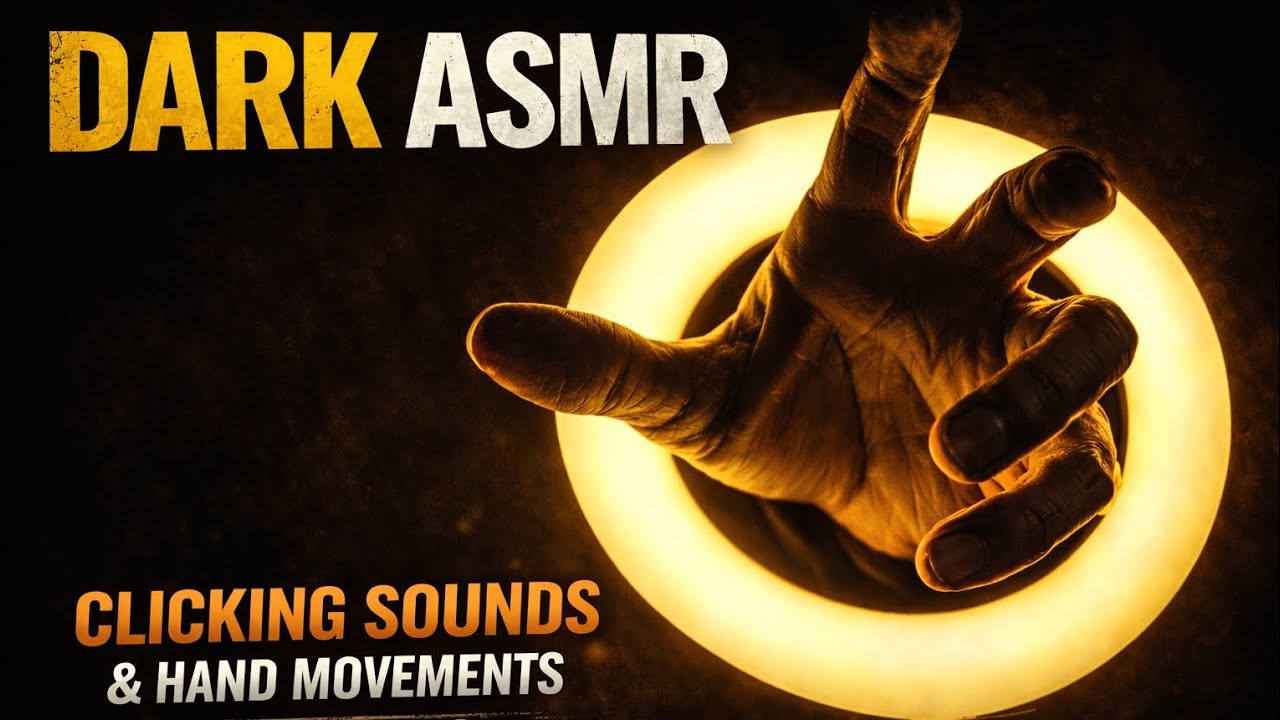 All Fingers, All Clicks, One Light – Dark ASMR Relaxation